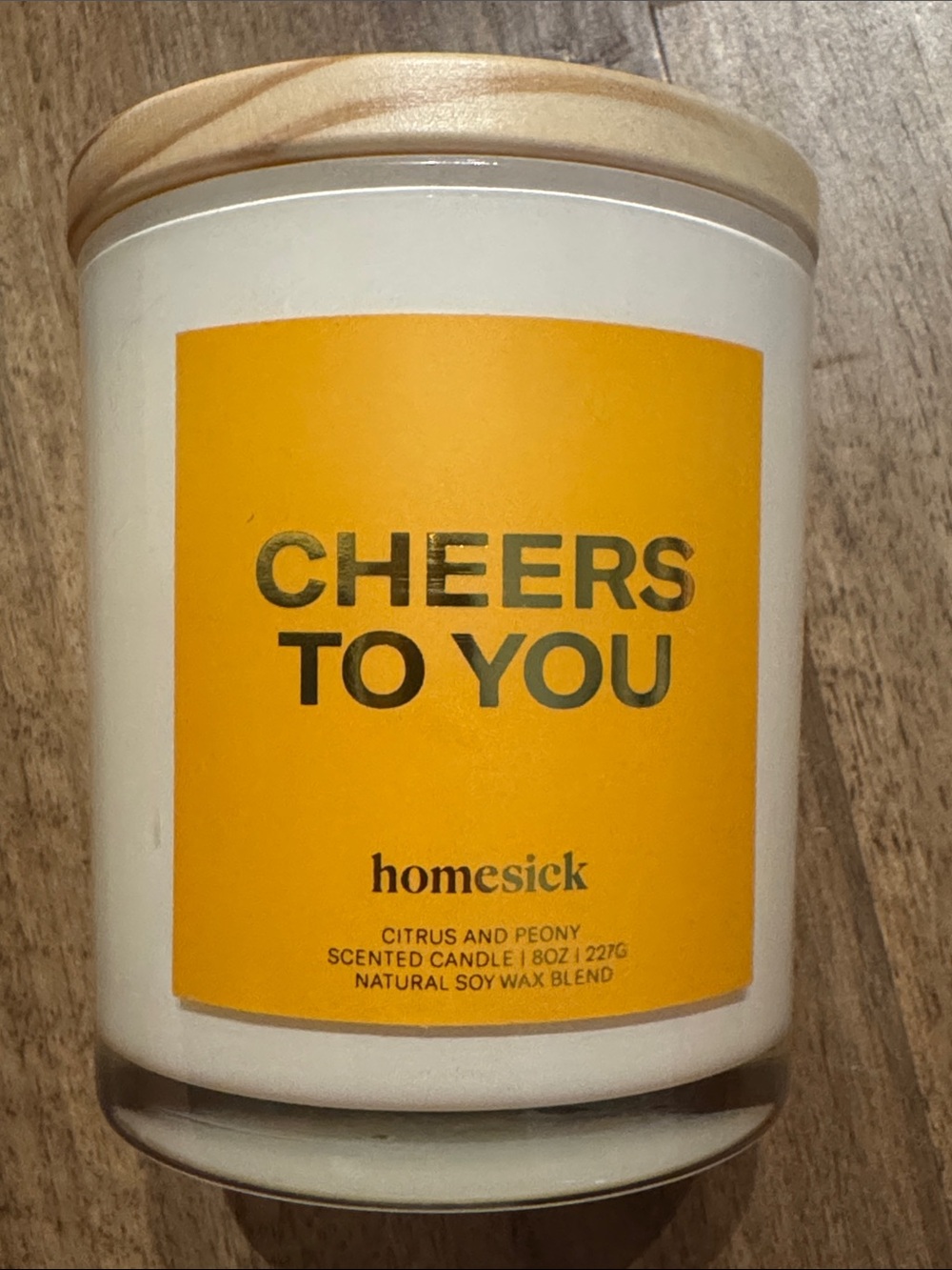 Homesick’s Cheers To You Scented Candle